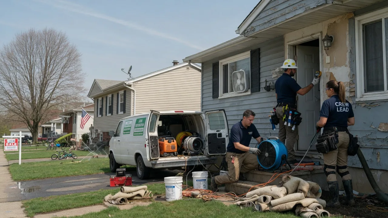 Flood Cleanup in White Mills, PA near me